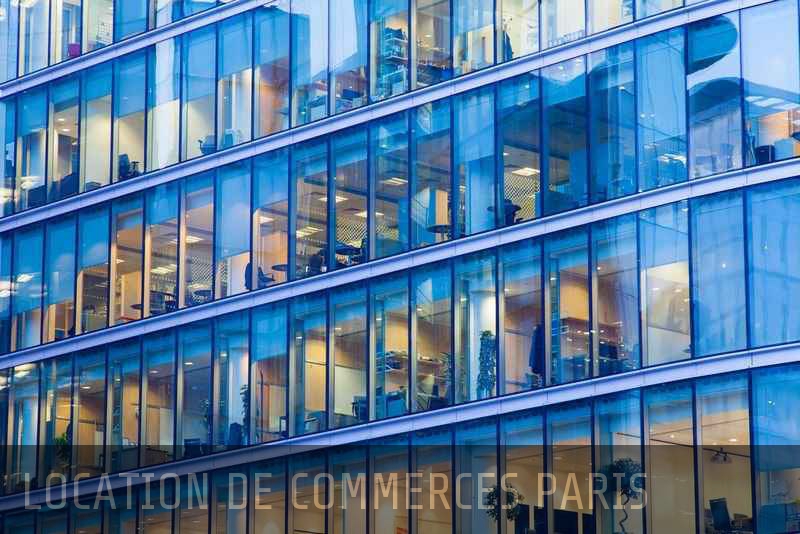 Location commerce Paris
